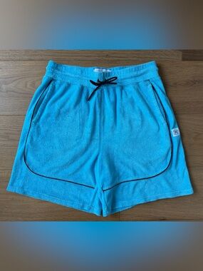 RARE Reigning Champ Terry Shorts Mens M Baby Blue Hybrid Textured Medium Sweat